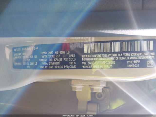 2015 JEEP RENEGADE ZACCJBBT9FPC05106 Photo 8