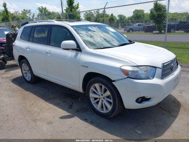2008 TOYOTA HIGHLANDER HYBRID JTEEW44A282005601