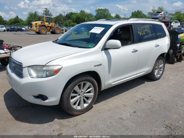 2008 TOYOTA HIGHLANDER HYBRID JTEEW44A282005601 Photo 1