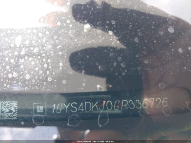 1GYS4DKJ0GR336726 Cadillac l86 - sidi, vvt, afm, e85 max, alum