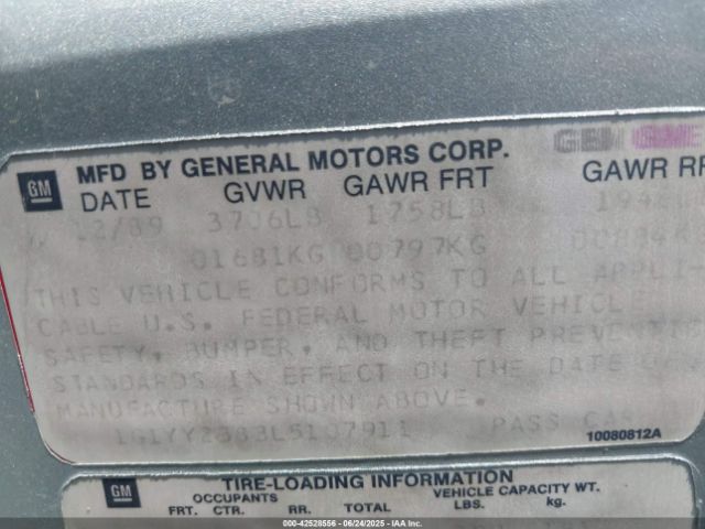 1990 CHEVROLET CORVETTE 1G1YY2383L5107911 Photo 8