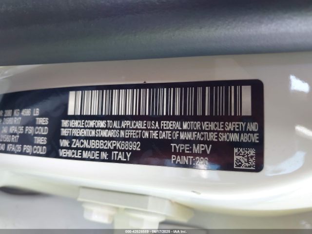 2019 JEEP RENEGADE ZACNJBBB2KPK68992 Photo 8