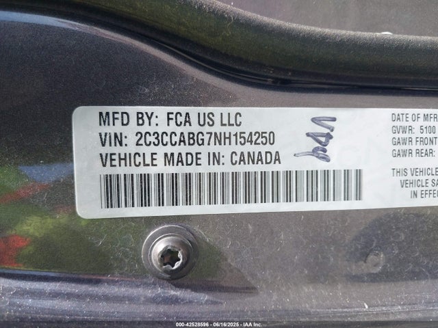 Chrysler 300 2022 2C3CCABG7NH154250 Image 9