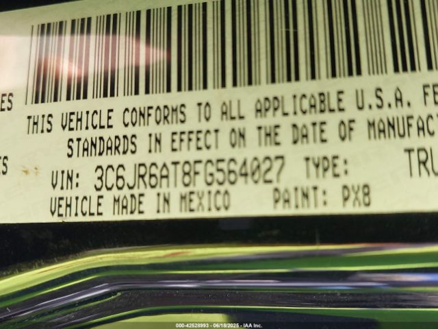 2015 RAM 1500 3C6JR6AT8FG564027 Photo 8