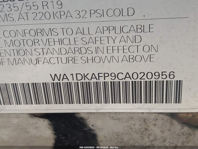 2012 AUDI Q5 WA1DKAFP9CA020956 Photo 8