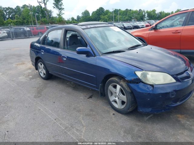 2004 HONDA CIVIC 2HGES26724H525774