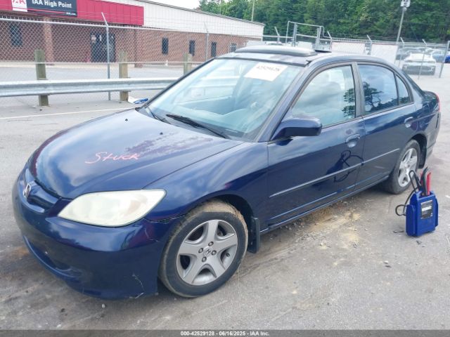 2004 HONDA CIVIC 2HGES26724H525774 Photo 1