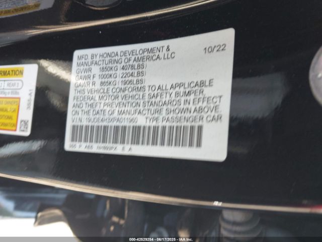 2023 ACURA INTEGRA 19UDE4H3XPA011960 Photo 8