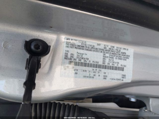 1FADP3K28EL320482 Ford FOCUS SE