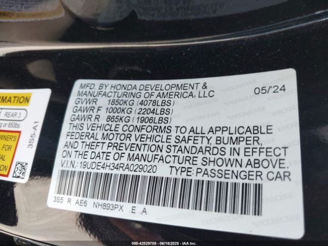 2024 ACURA INTEGRA 19UDE4H34RA029020 Photo 8