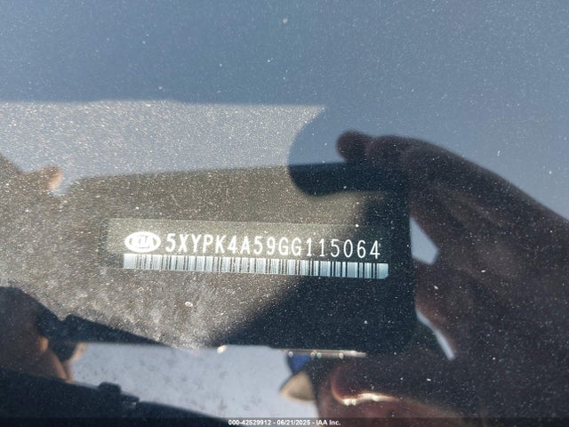 KIA dohc gdi lambda ii 2016 5XYPK4A59GG115064 Image 9