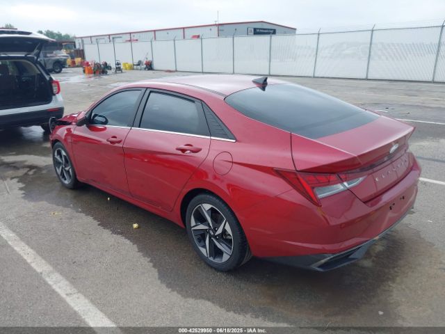 2021 HYUNDAI ELANTRA KMHLN4AG5MU127208 Photo 2