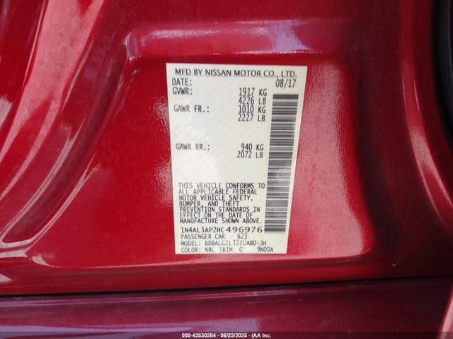 1N4AL3AP2HC496976 Nissan 2017