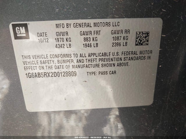 2013 CADILLAC ATS 1G6AB5RX2D0128809 Photo 8