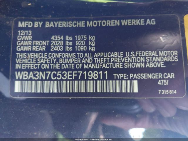 2014 BMW 428I WBA3N7C53EF719811 Photo 8