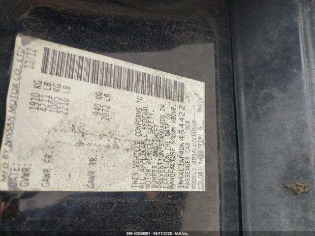 2013 NISSAN ALTIMA 1N4AL3AP4DN454422 Photo 8