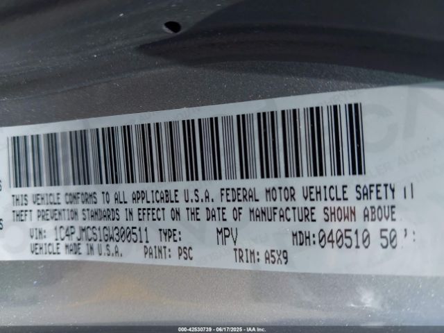 2016 JEEP CHEROKEE 1C4PJMCS1GW300511 Photo 8