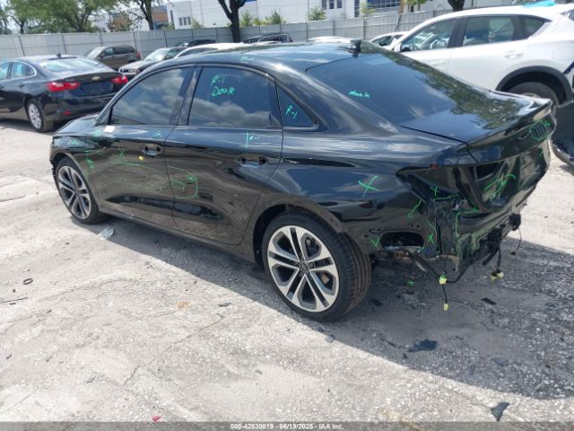 2025 AUDI A3 WAUHUDGY1SA068635 Photo 2