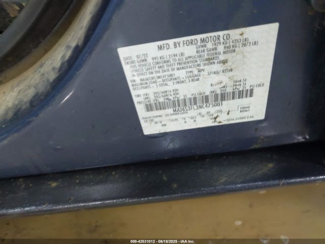 2022 FORD ECOSPORT MAJ6S3FL3NC475001 Photo 8