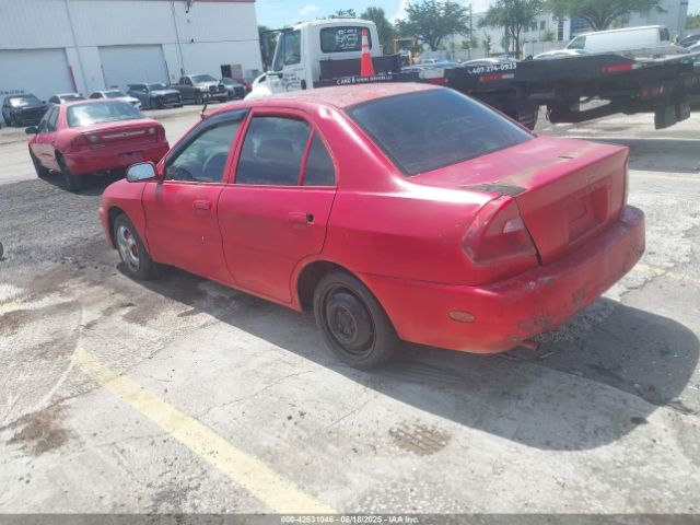 2001 MITSUBISHI MIRAGE JA3AY36C31U011227 Photo 2