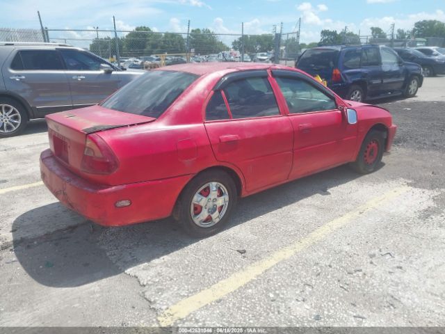 2001 MITSUBISHI MIRAGE JA3AY36C31U011227 Photo 3