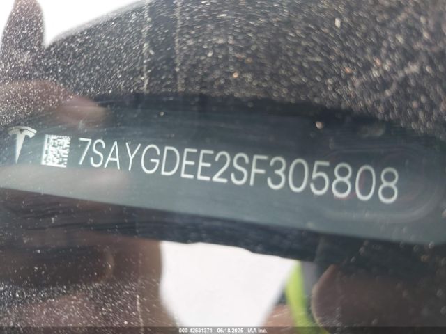 2025 TESLA MODEL Y 7SAYGDEE2SF305808 Photo 8