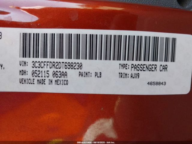 2013 FIAT 500C 3C3CFFDR2DT698230 Photo 8