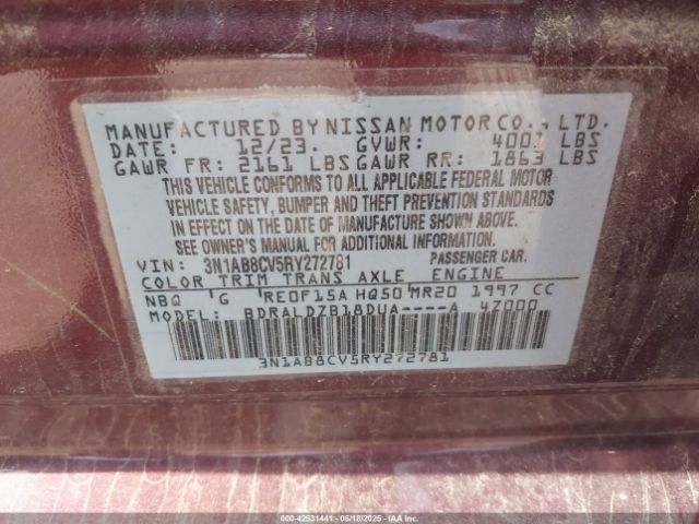 2024 NISSAN SENTRA 3N1AB8CV5RY272781 Photo 8