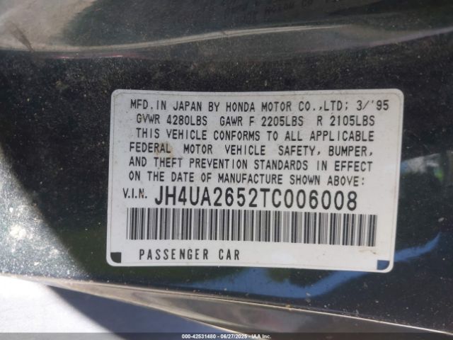 1996 ACURA 2.5TL JH4UA2652TC006008 Photo 8