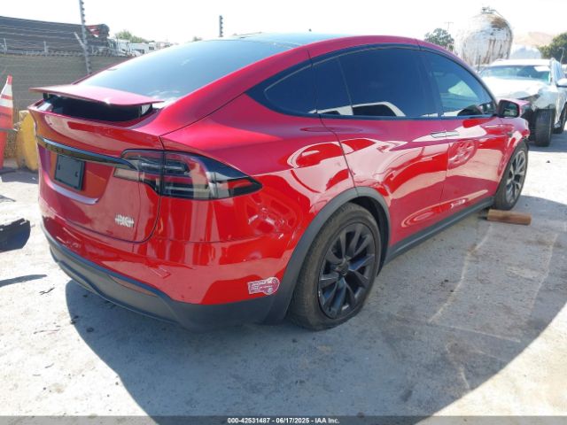 2022 TESLA MODEL X 7SAXCBE65NF342585 Photo 3