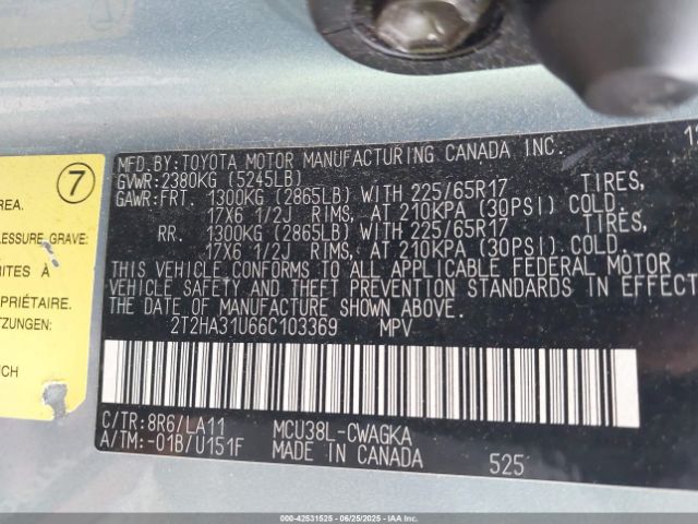 2006 LEXUS RX 330 2T2HA31U66C103369 Photo 8