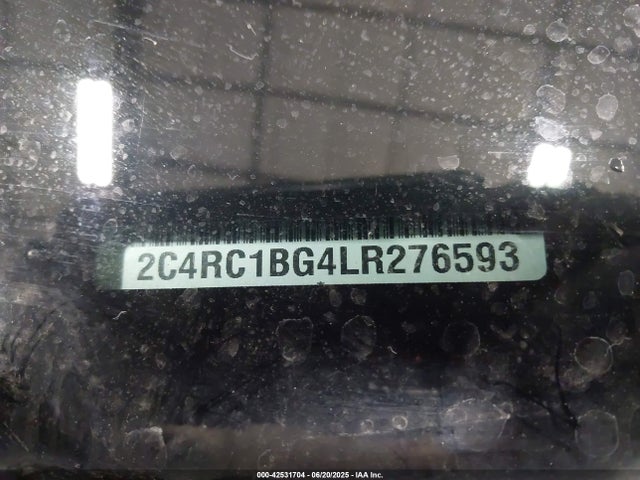 Chrysler 2020 2020 2C4RC1BG4LR276593 Image 9
