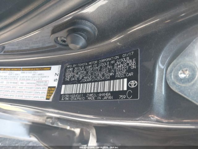 2017 TOYOTA PRIUS JTDKARFU1H3534154 Photo 8