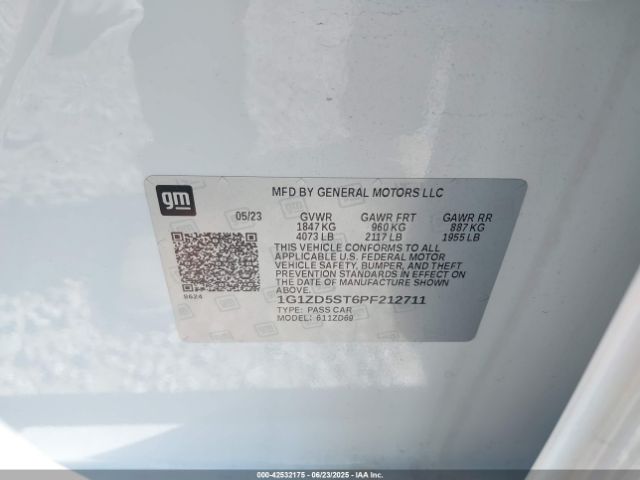 2023 CHEVROLET MALIBU 1G1ZD5ST6PF212711 Photo 8
