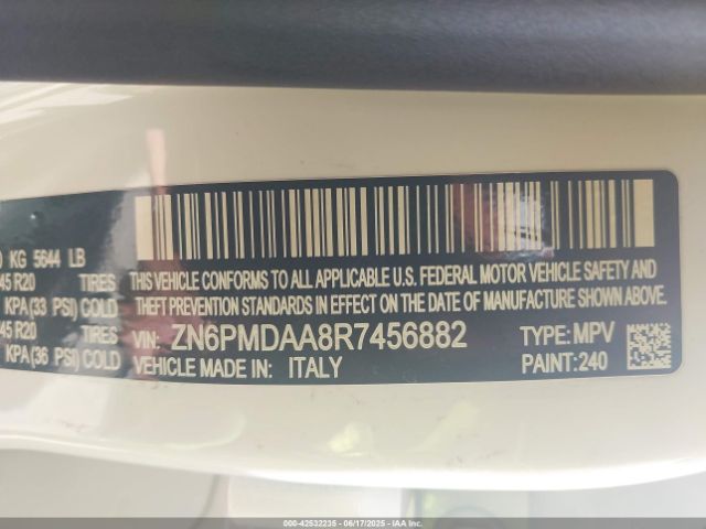 2024 MASERATI GRECALE ZN6PMDAA8R7456882 Photo 8