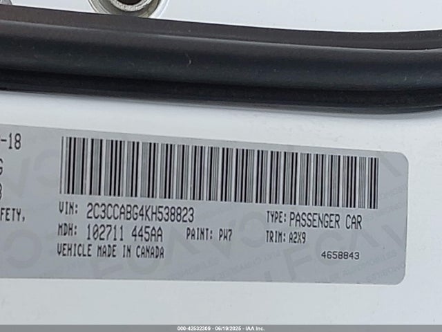 2C3CCABG4KH538823 Chrysler 300