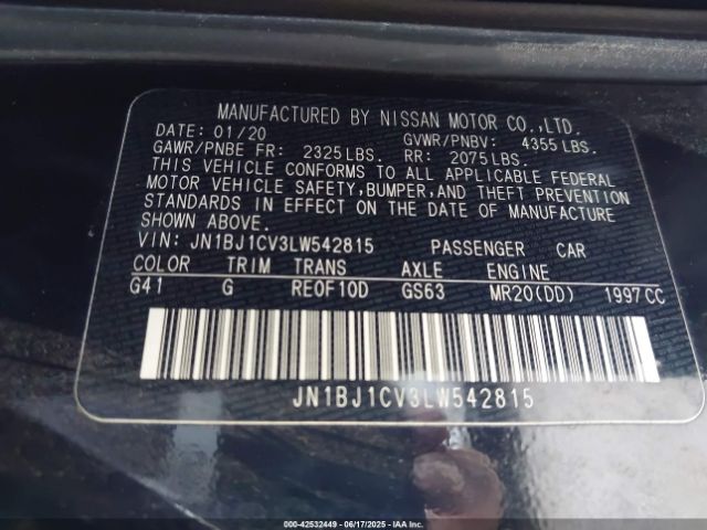 2020 NISSAN ROGUE SPORT JN1BJ1CV3LW542815 Photo 8