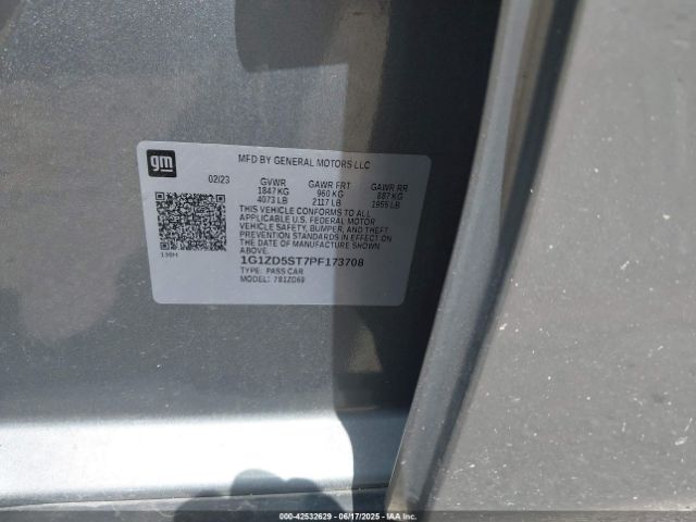 2023 CHEVROLET MALIBU 1G1ZD5ST7PF173708 Photo 8