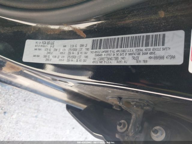 1C6RREFT5KN617385 RAM 1500 Big Horn/lone Star  4x2 5'7 Box
