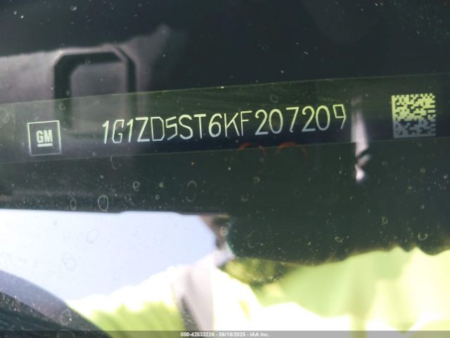 2019 CHEVROLET MALIBU 1G1ZD5ST6KF207209 Photo 8