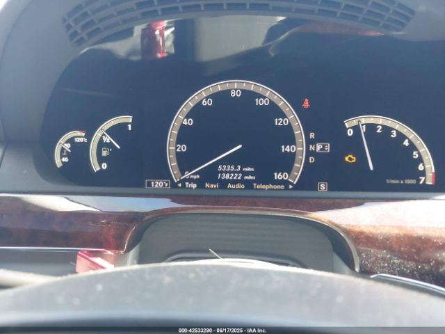2009 MERCEDES-BENZ S 550 WDDNG86X19A262014 Photo 6