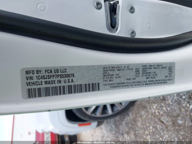 2023 JEEP GRAND WAGONEER L 1C4SJSFP7PS530079 Photo 8