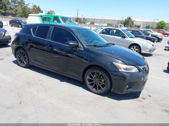 2012 LEXUS CT 200H JTHKD5BH4C2053787