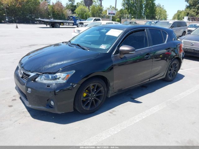 2012 LEXUS CT 200H JTHKD5BH4C2053787 Photo 1