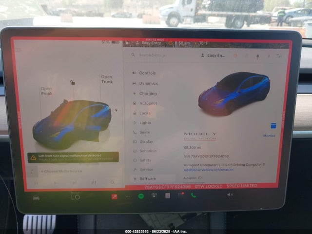 2023 TESLA MODEL Y 7SAYGDEF3PF624098 Photo 6