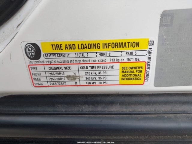 1GKKRRKD8FJ335081 GMC llt