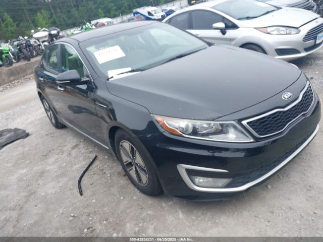 2013 KIA OPTIMA HYBRID KNAGM4AD8D5040103