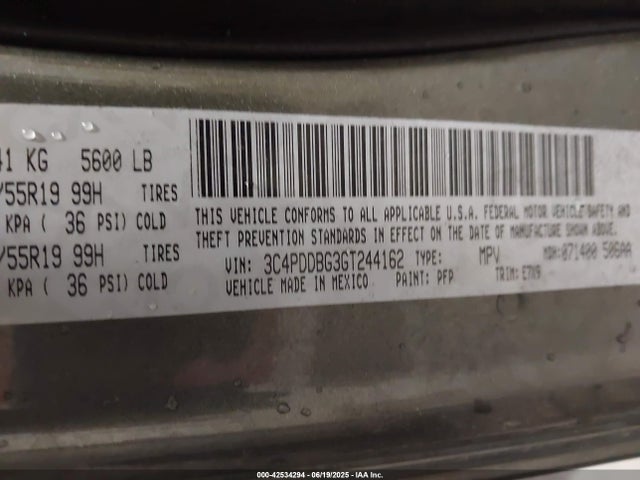 Dodge Journey 2016 3C4PDDBG3GT244162 Image 9
