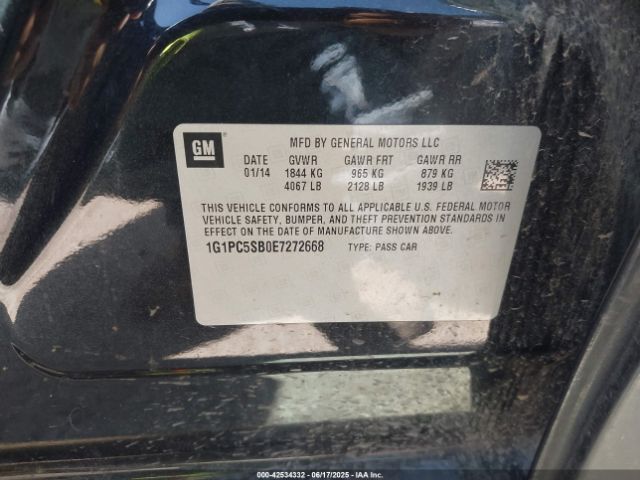 1G1PC5SB0E7272668 Chevrolet LUV