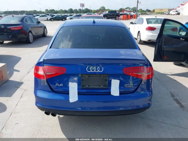 WAUFFAFL9GA012777 Audi A4